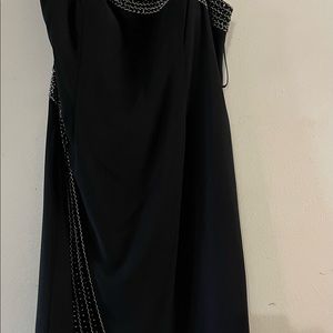 Long black dress